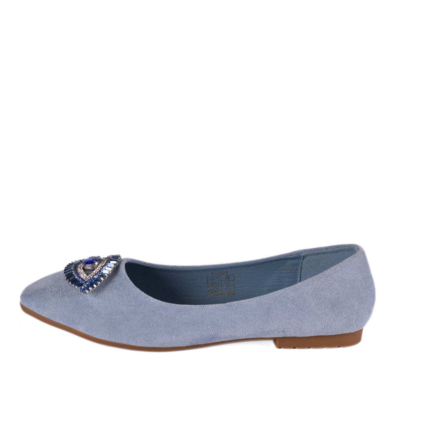 Tudded Throat Slip On Leather Flats Melouk