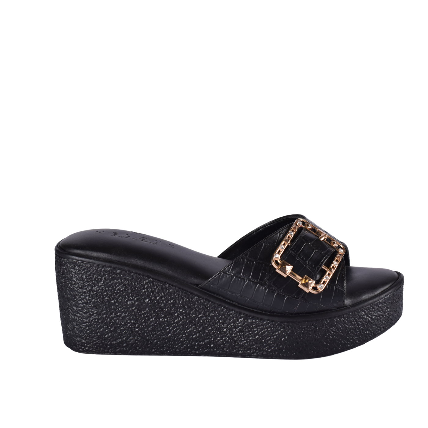 Slippers With Decorated Buckles Melouk