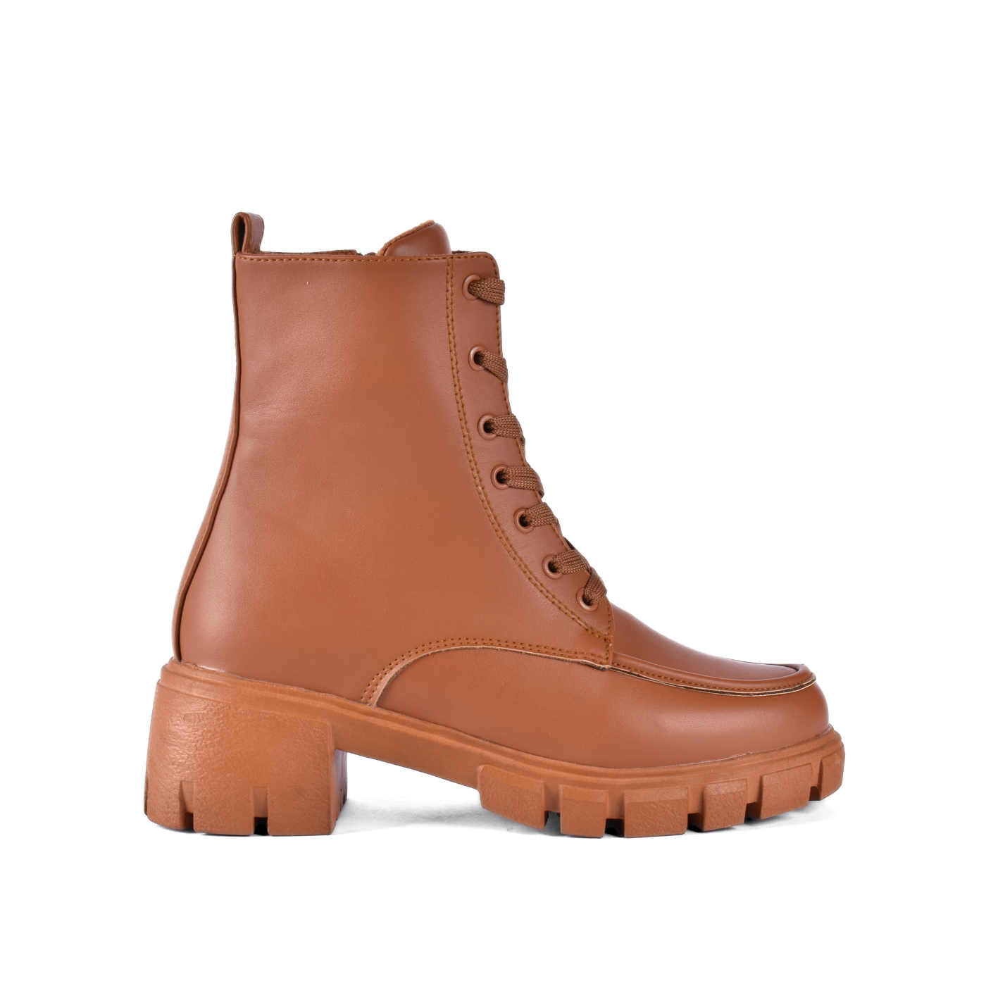 Simple Leather Half Boots Melouk