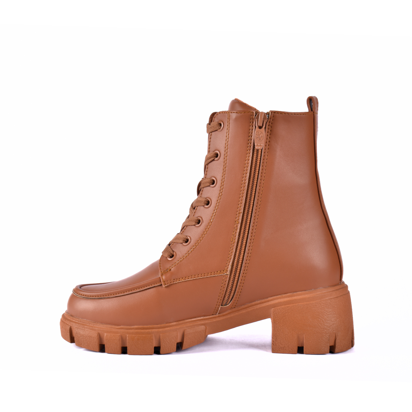Simple Leather Half Boots Melouk