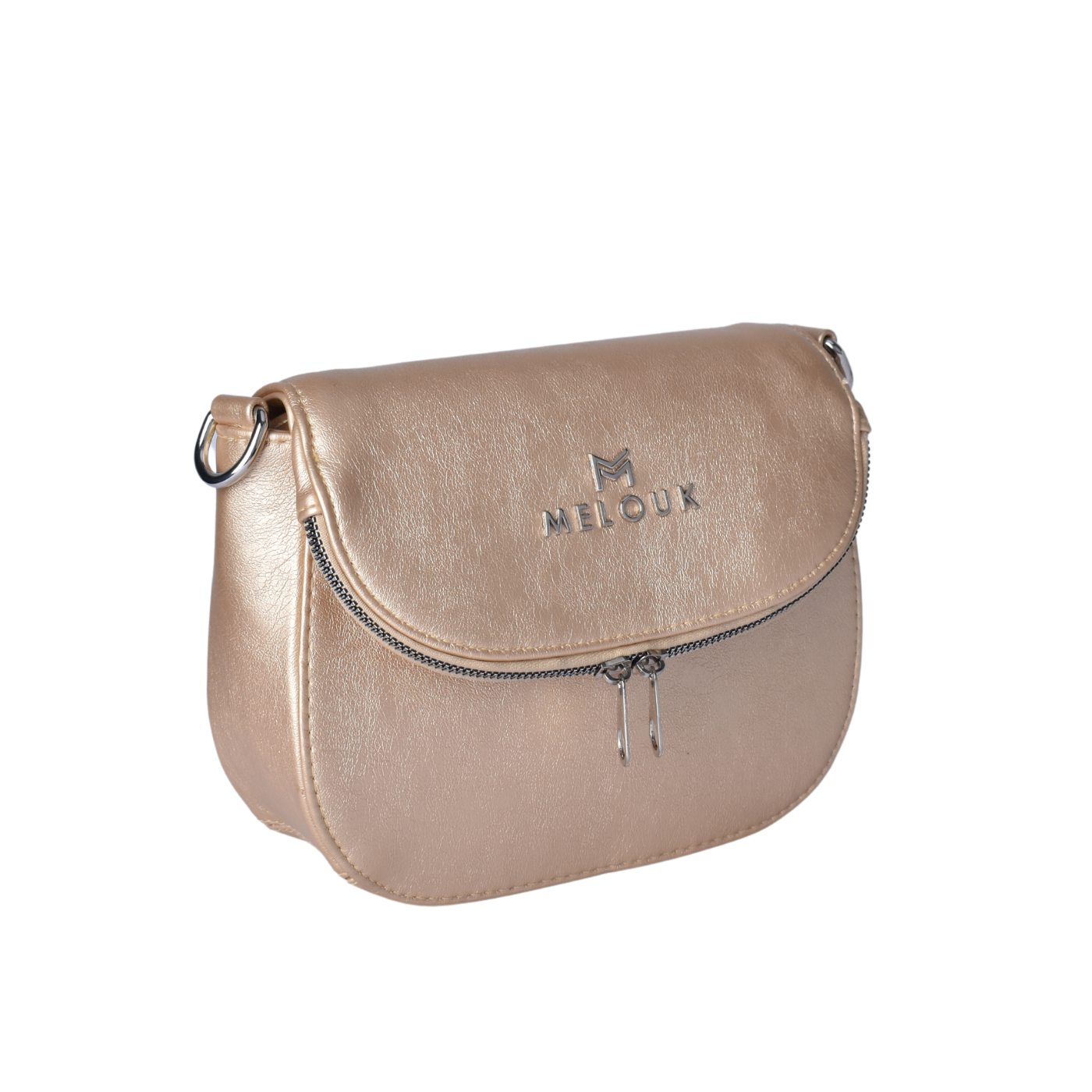 Leather Mini Bag With Zipper