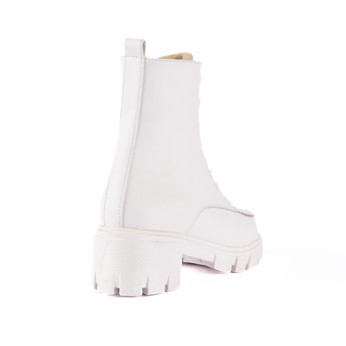 Simple Leather Half Boots Melouk