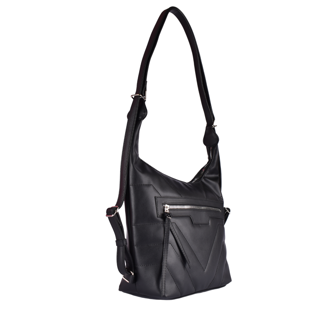 Embossed Pattern Backpack Melouk
