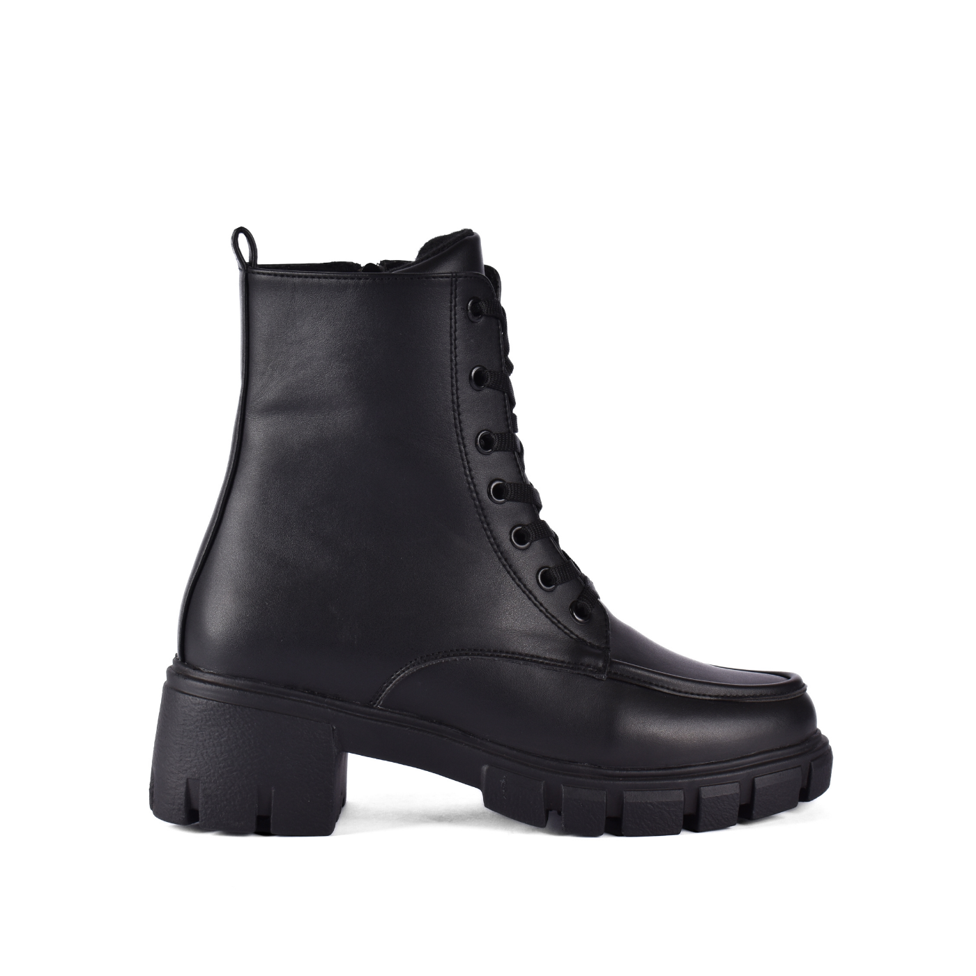 Simple Leather Half Boots Melouk
