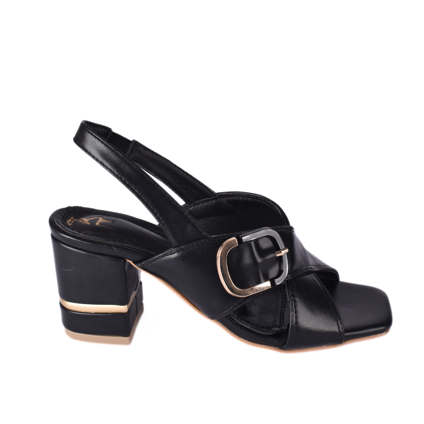 Cross-Strap Sandals With Buckle Chic and Comfortable Design Melouk