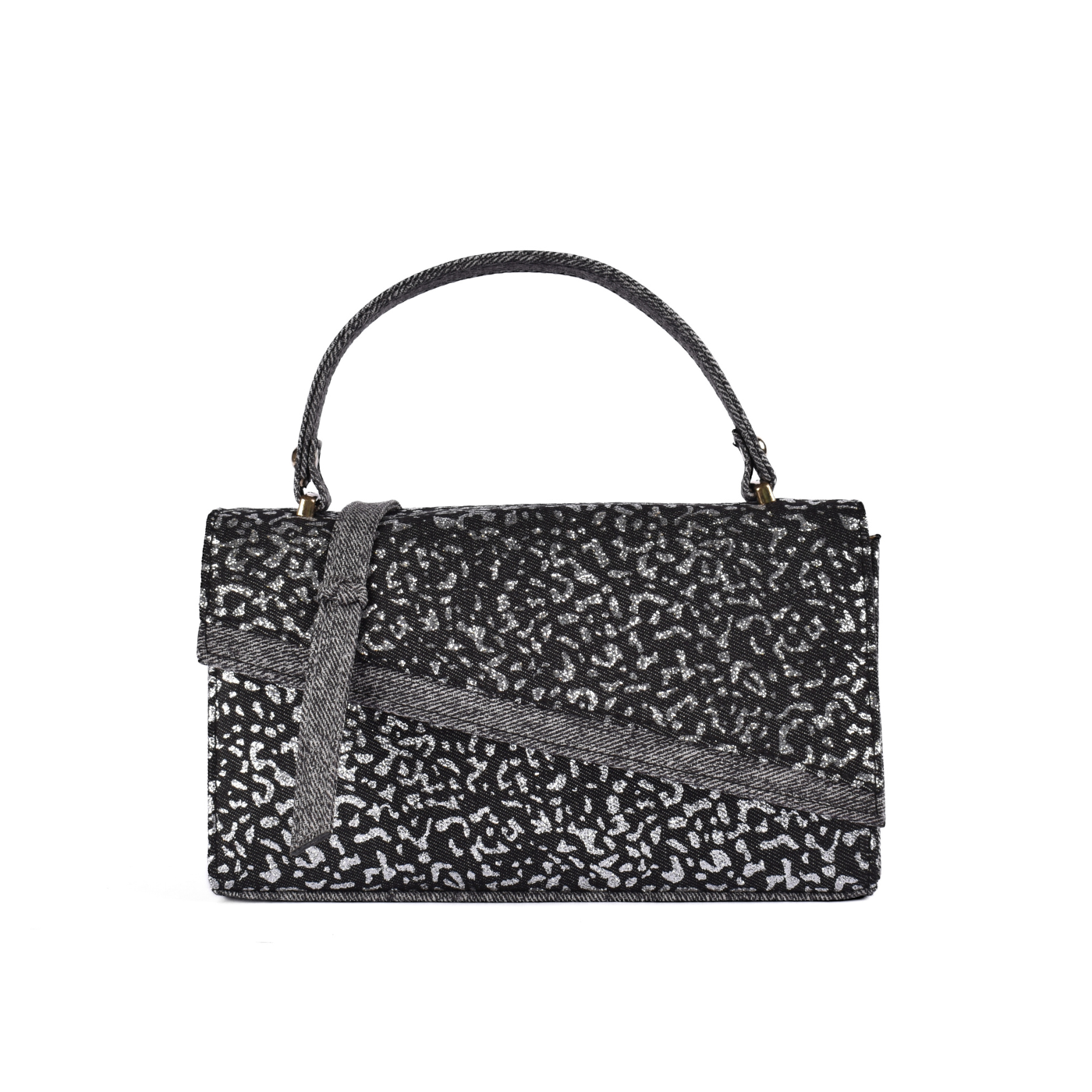 Embossed Leather Handbag Melouk