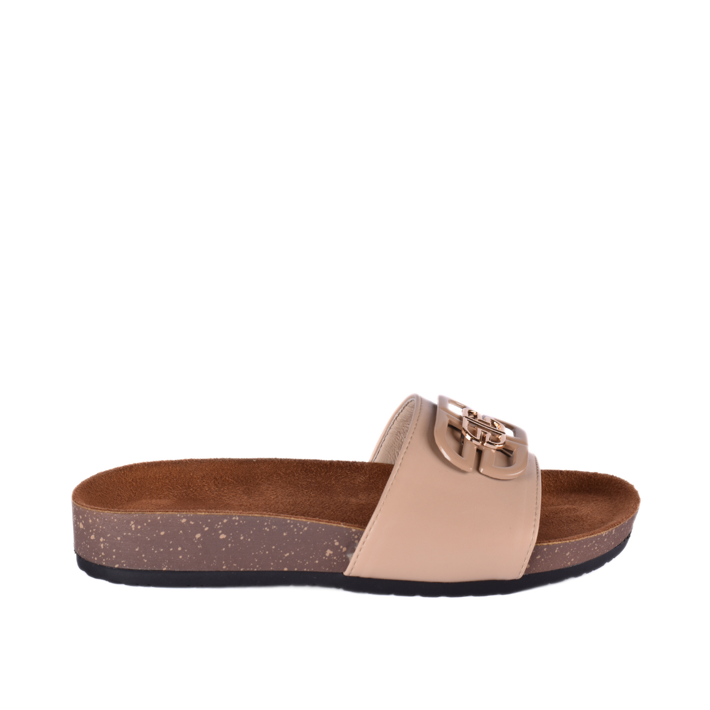 Flat Slipper With Round Studs Melouk