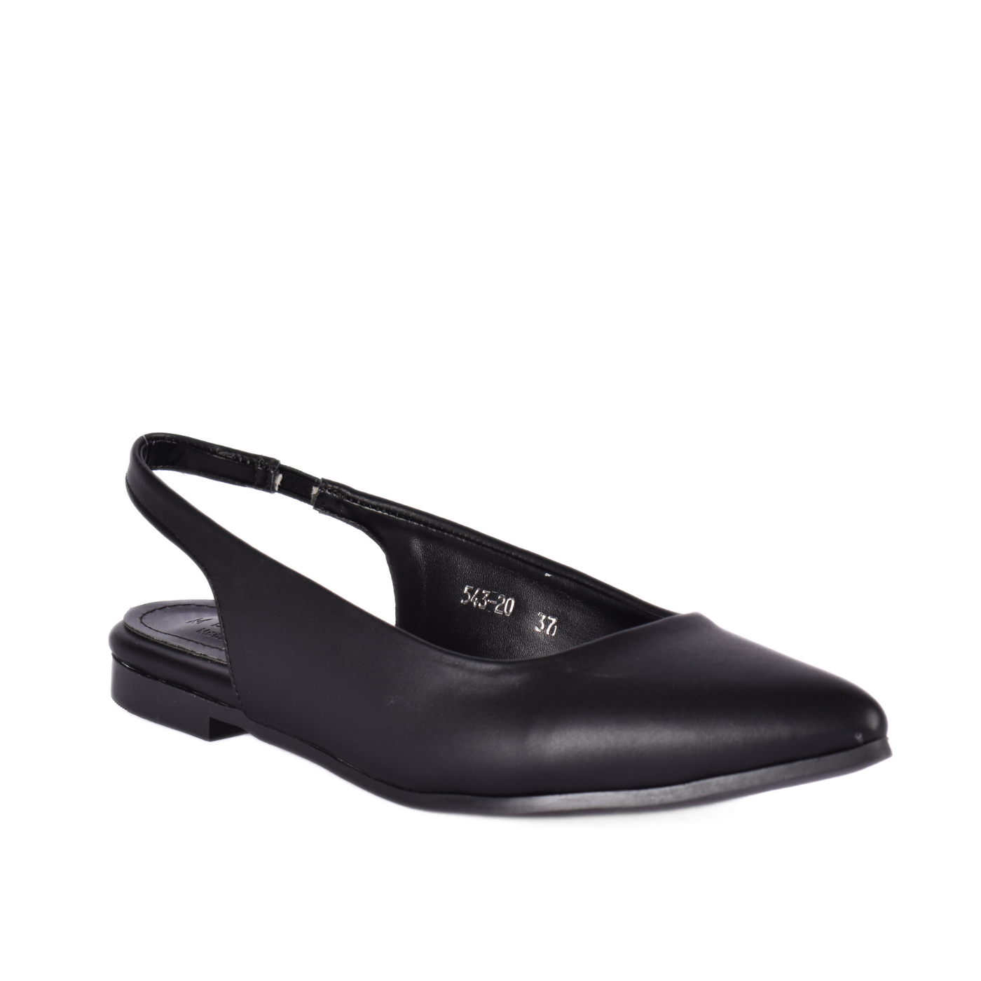 Everyday Leather Slip On Shoe Black Melouk