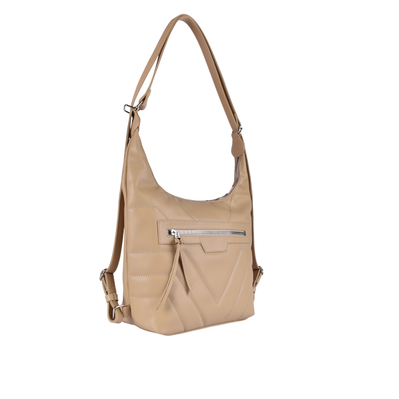 Embossed Pattern Backpack Melouk