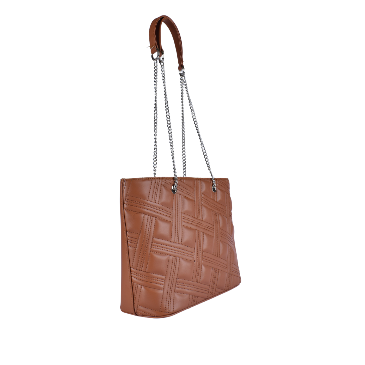 Basic Leather Shoulder Bag