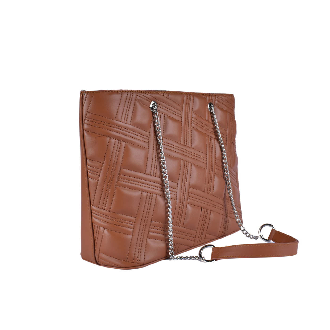 Basic Leather Shoulder Bag
