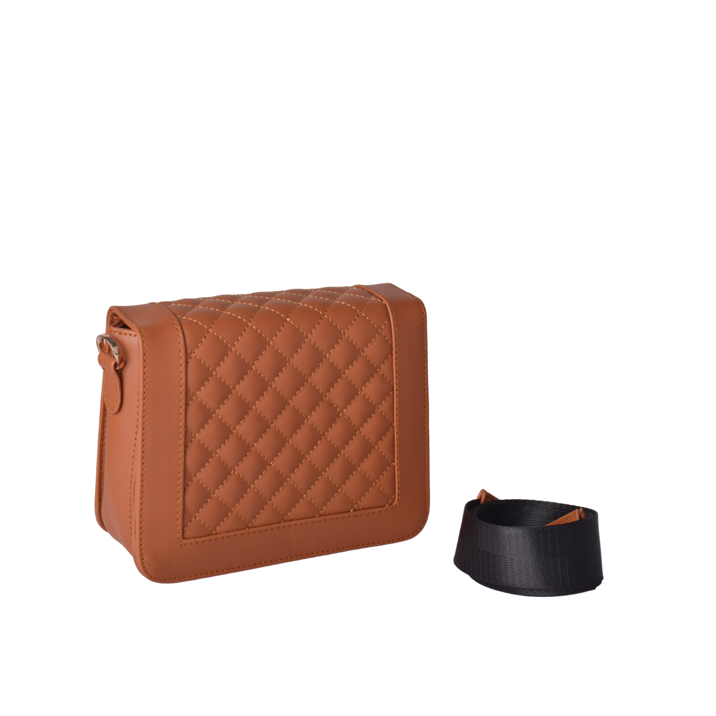 Lined Leather Cross Body Bag Melouk