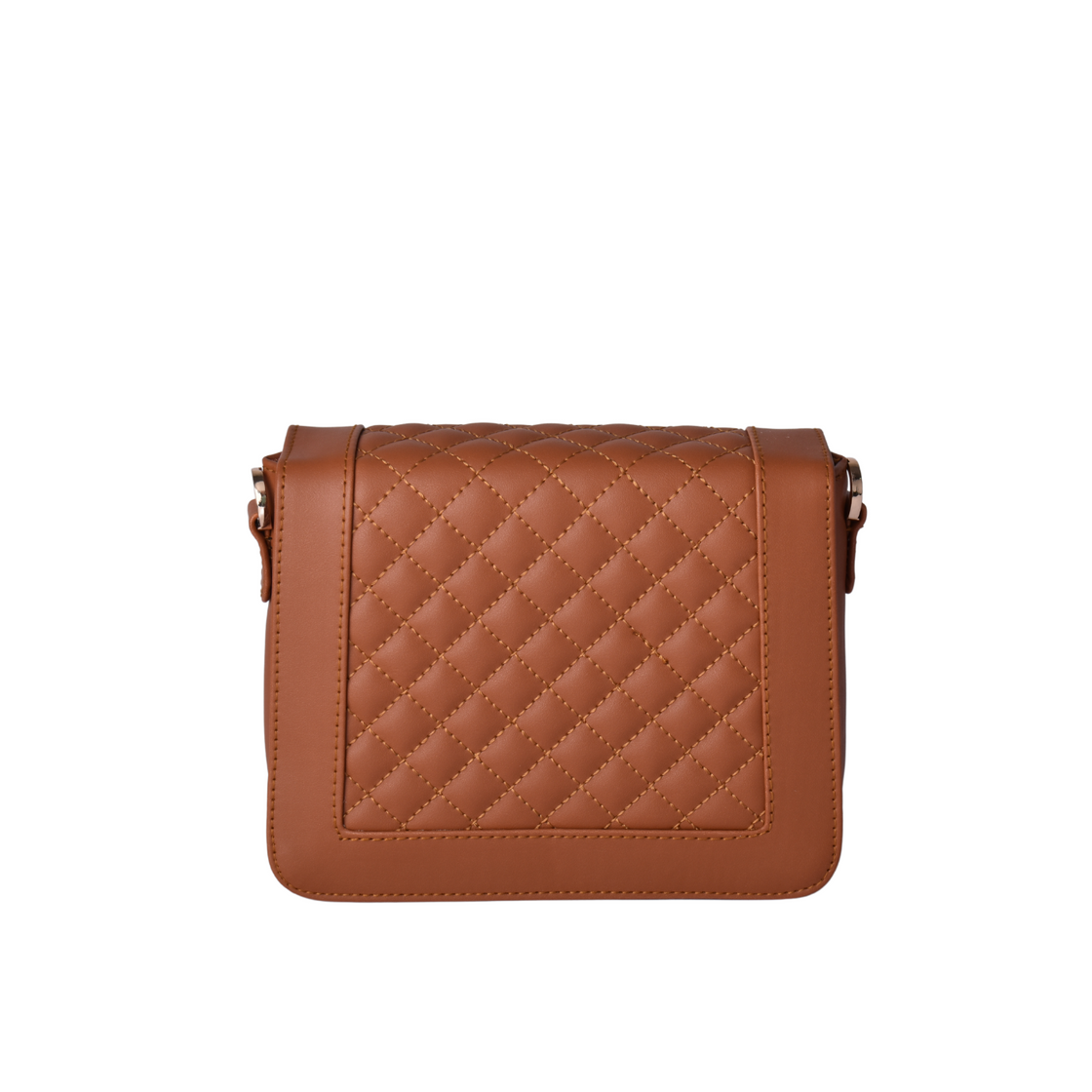 Lined Leather Cross Body Bag