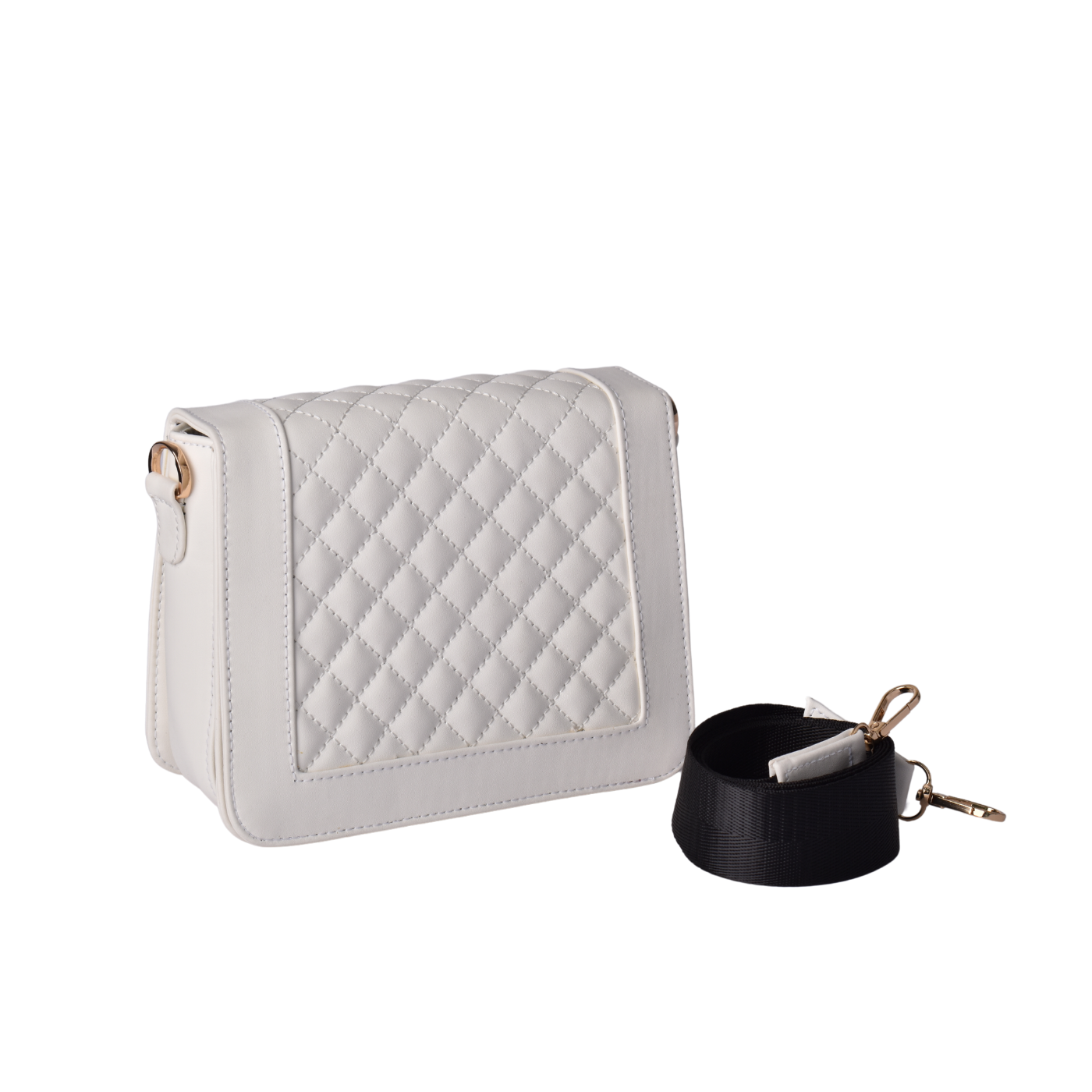 Lined Leather Cross Body Bag Melouk
