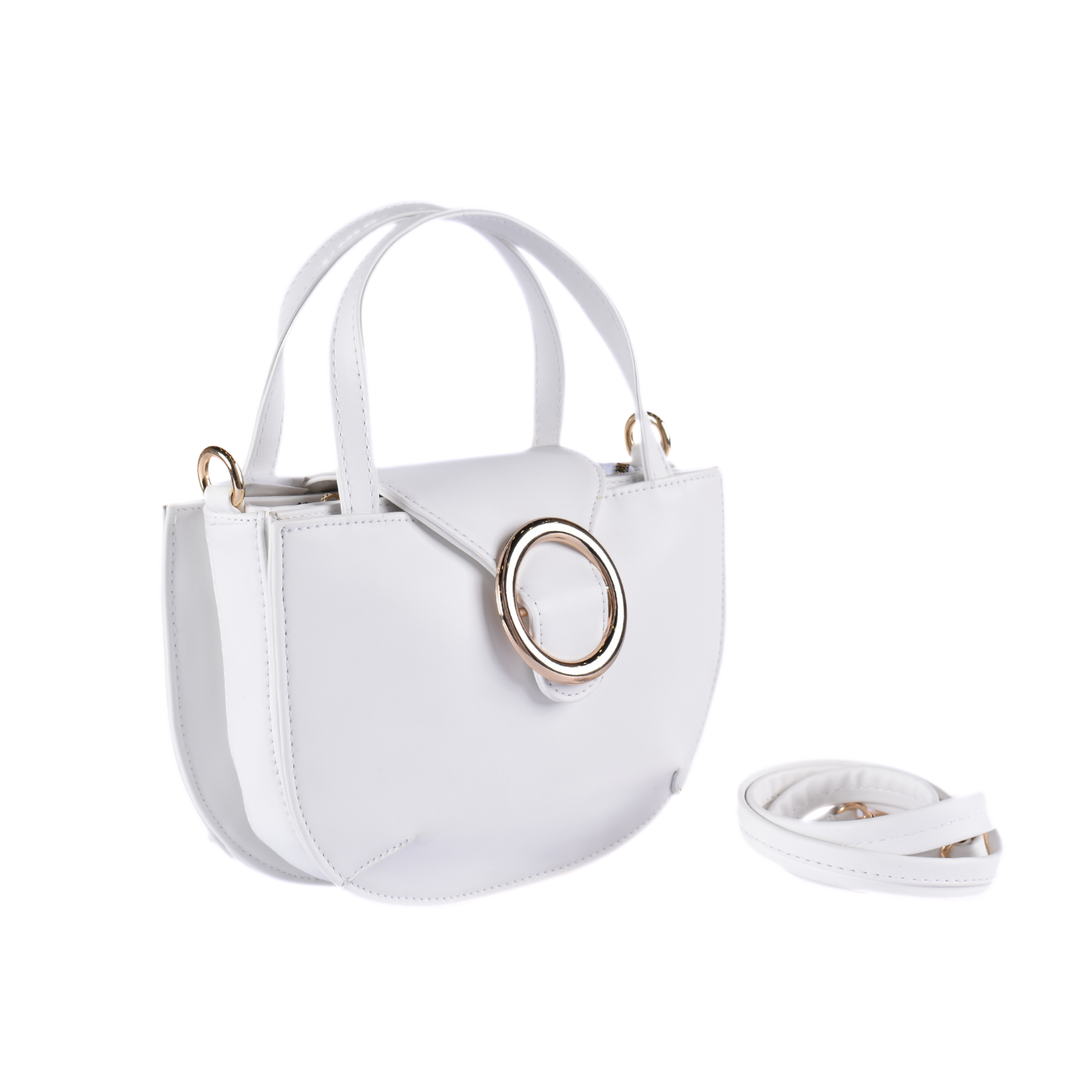 Simple Crossbody Bag With Studs Melouk