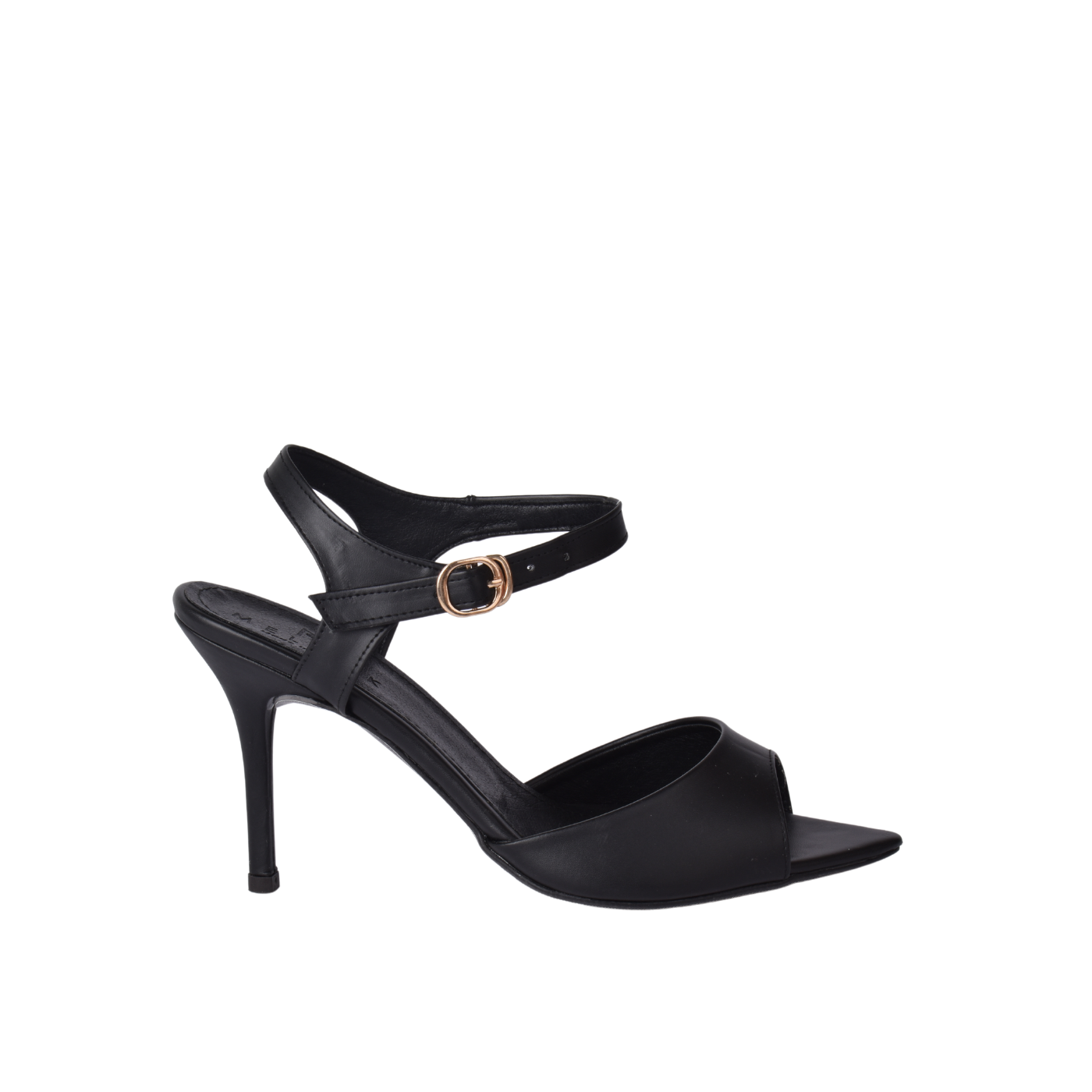 Sandal Buckle Mule with Slingback Strap