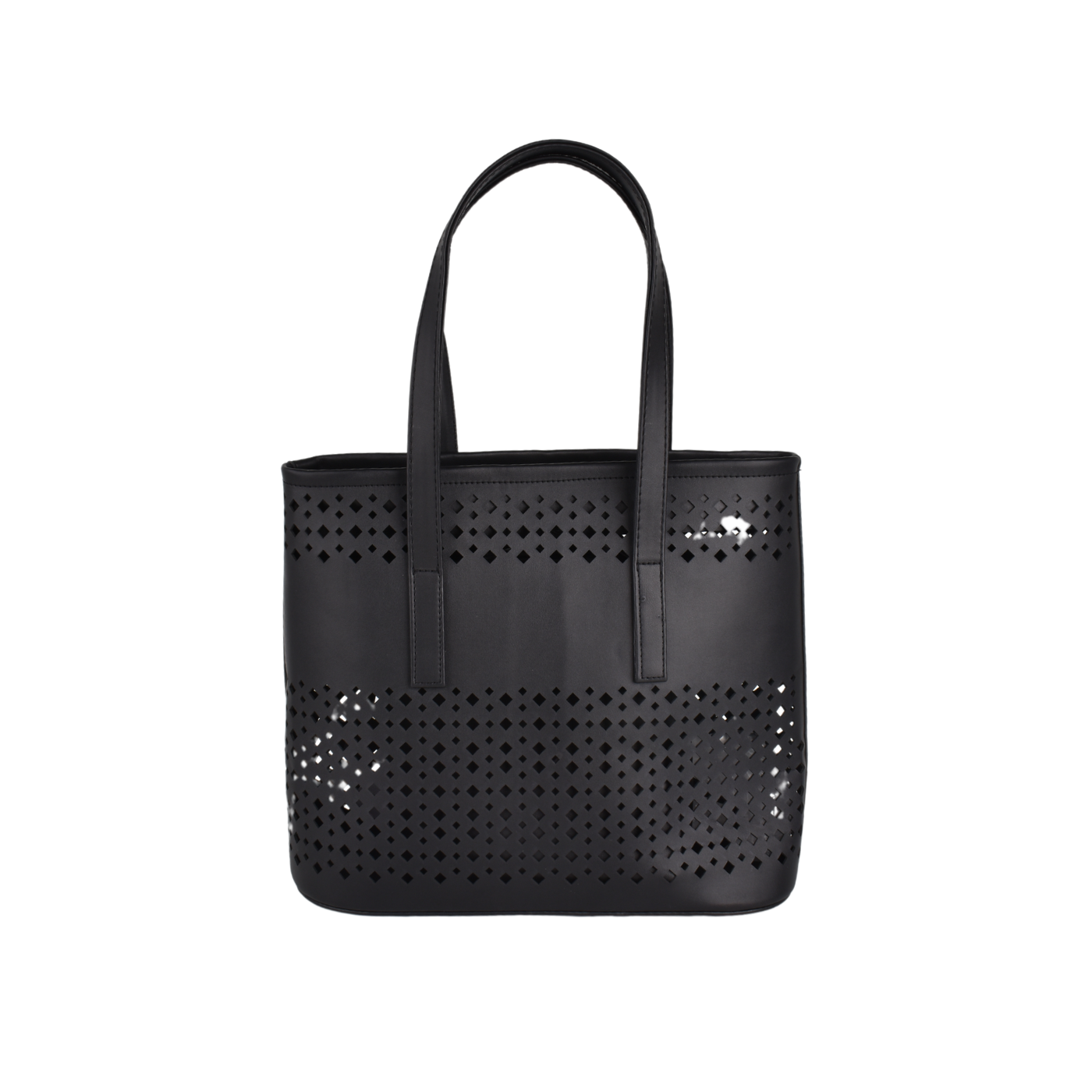 Shoulder Bag With Details Black Melouk