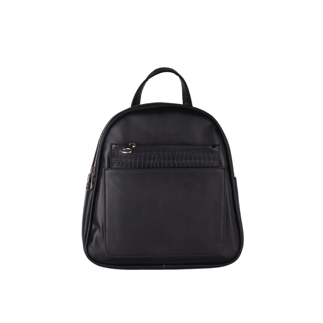 Leather Backpack with pocket