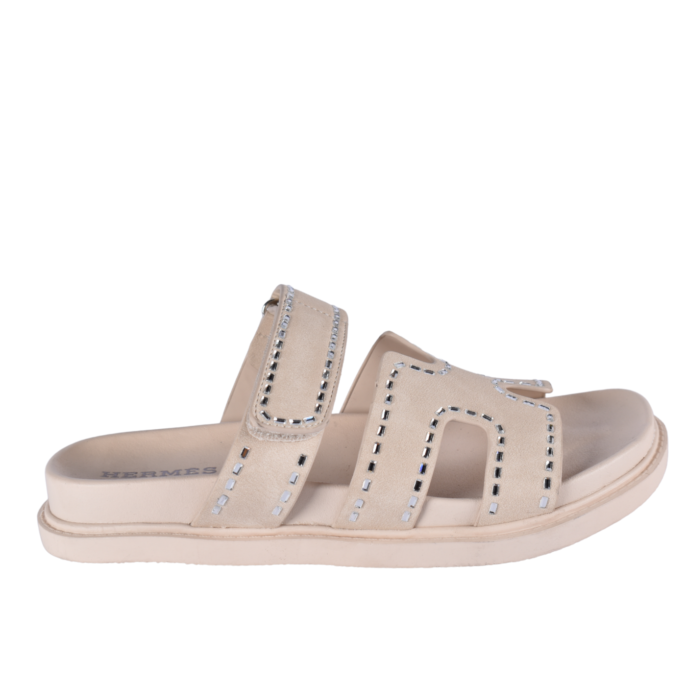 Open Decorated Studs Slipper Melouk