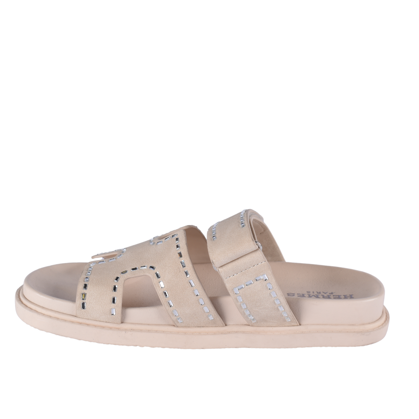 Open Decorated Studs Slipper Melouk