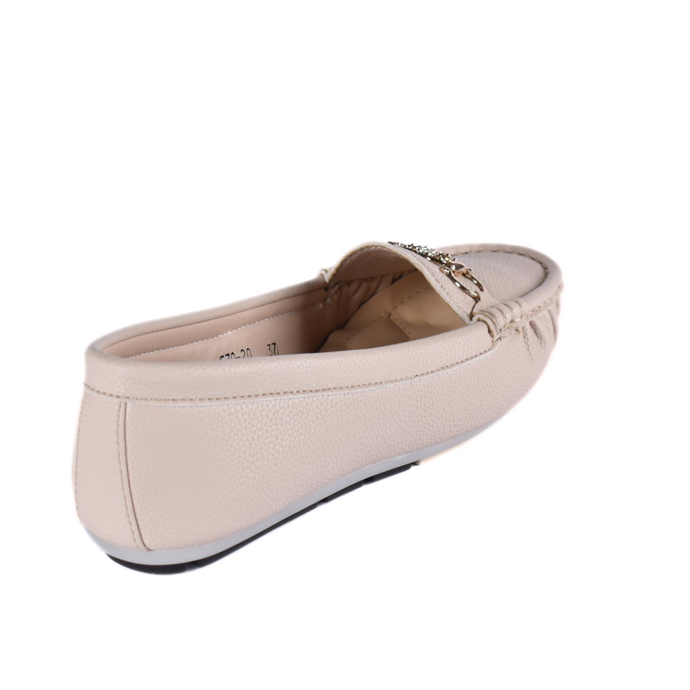 Leather Slip-On Flat Shoes