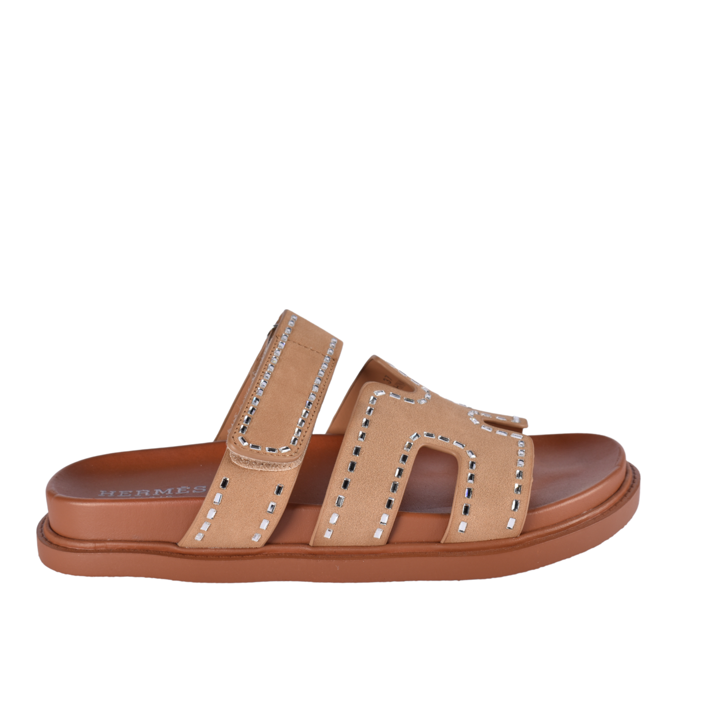 Open Decorated Studs Slipper Melouk