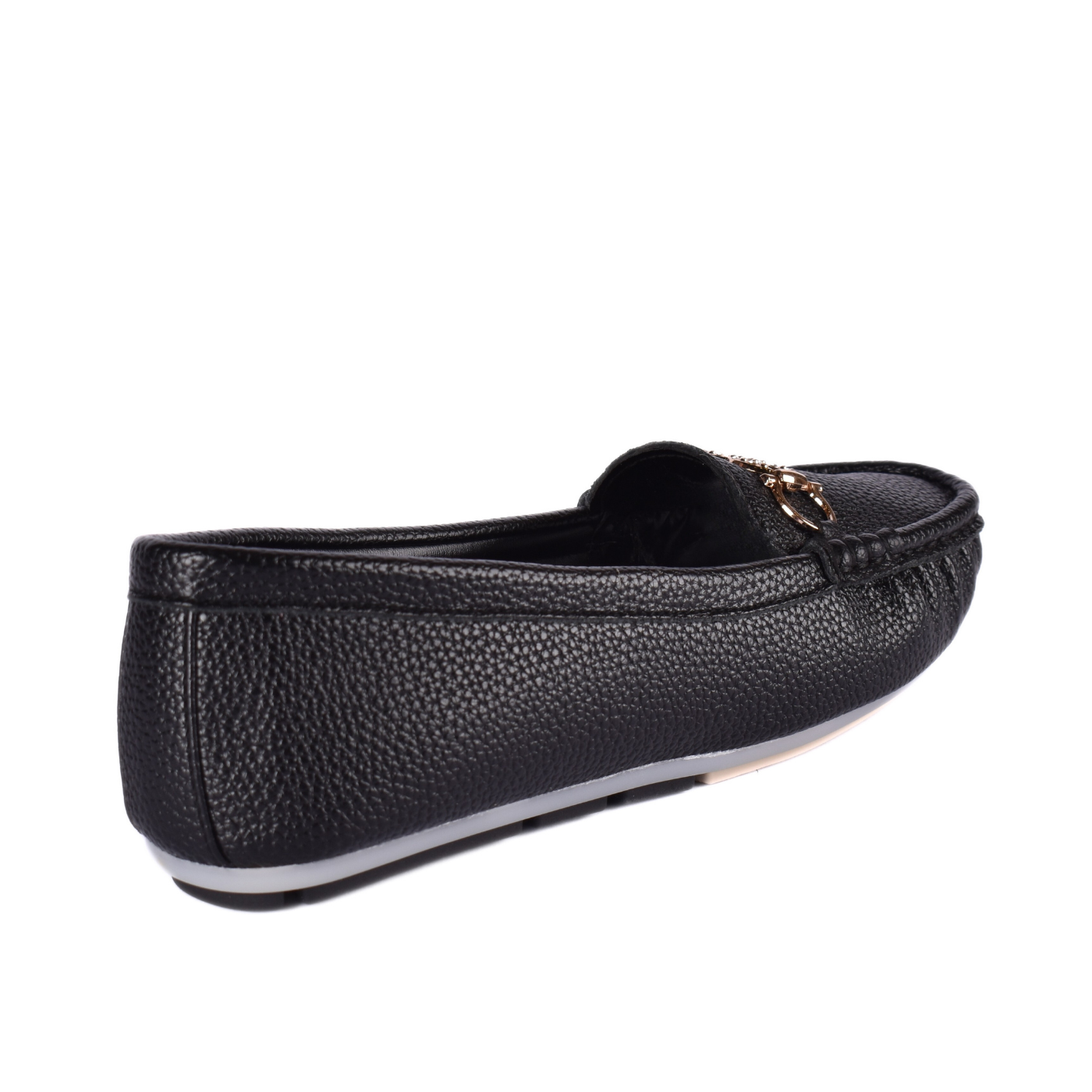 Leather Slip-On Flat Shoes
