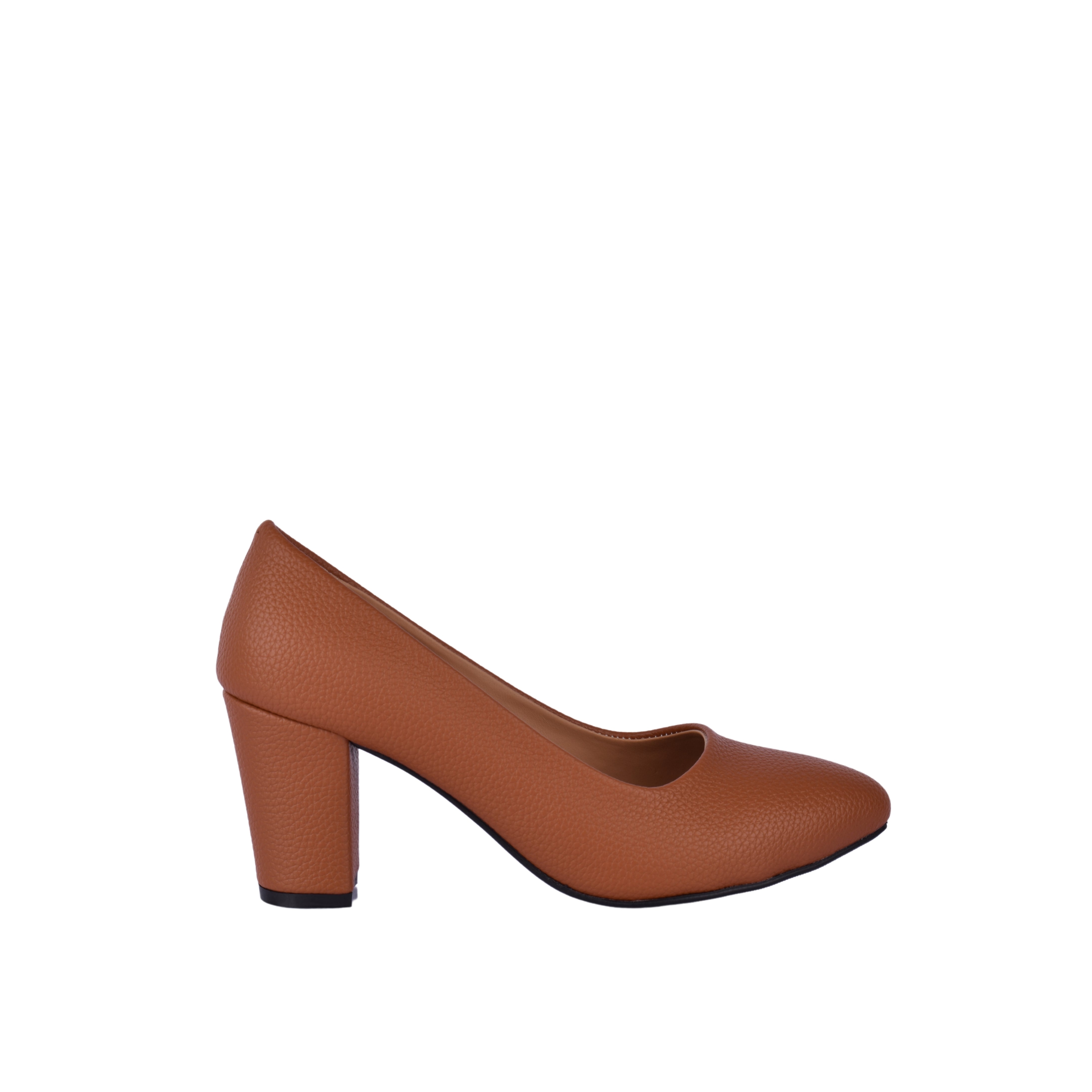Decollete Leather Heels Havana Melouk