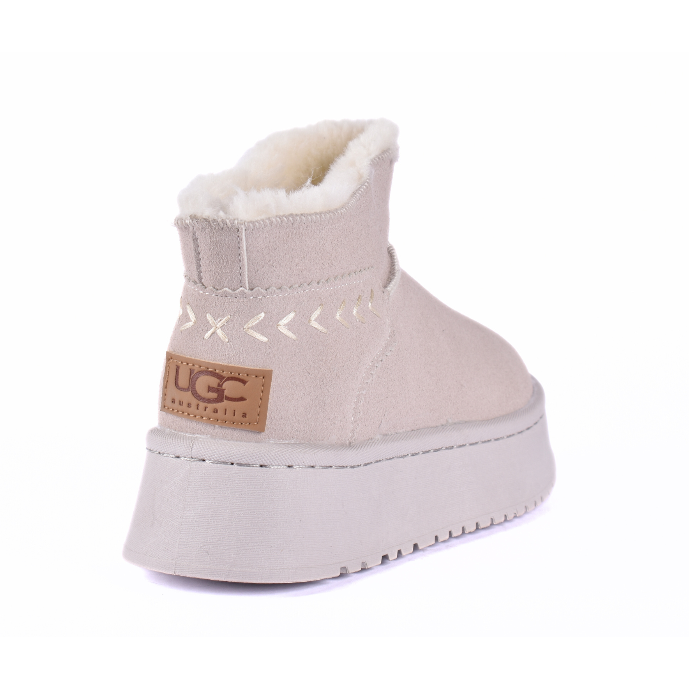 Platform Ankle Boots With Details