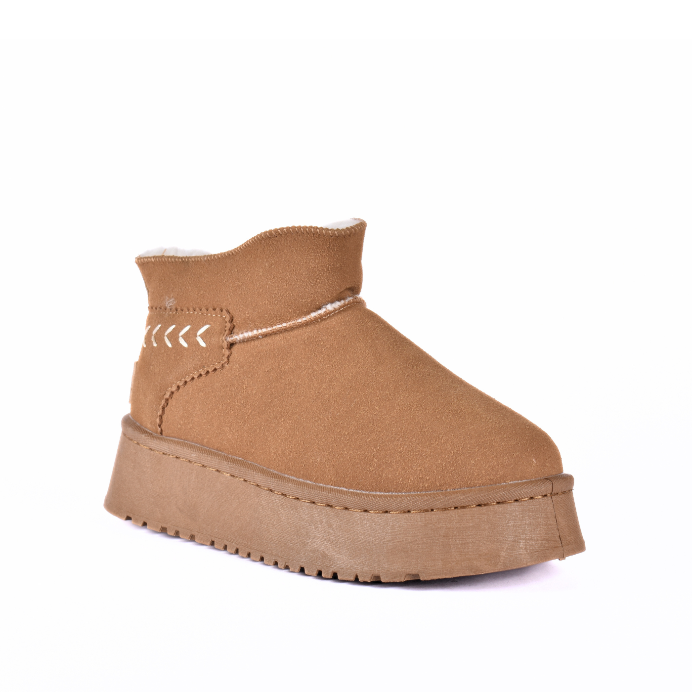Platform Ankle Boots With Details