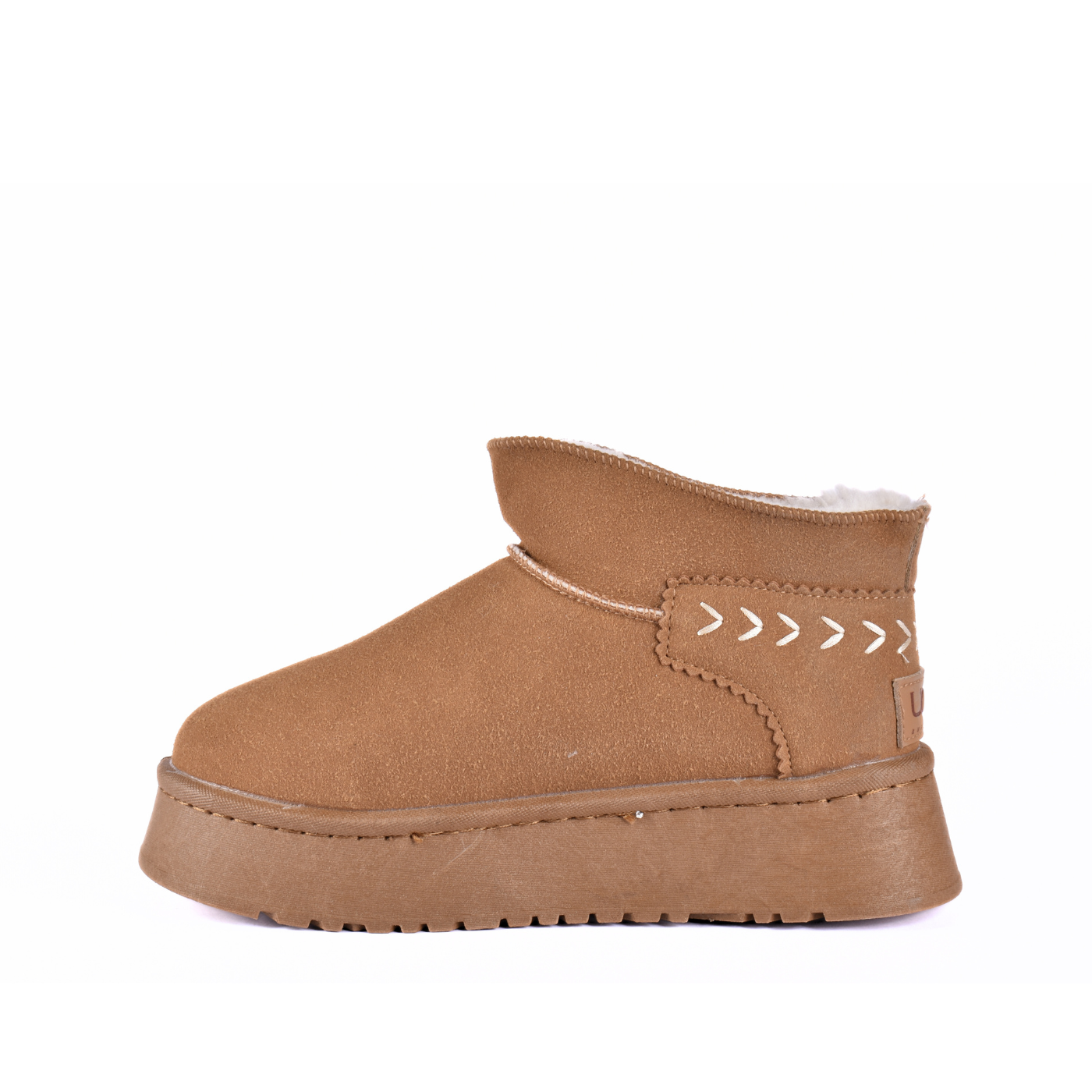 Platform Ankle Boots With Details