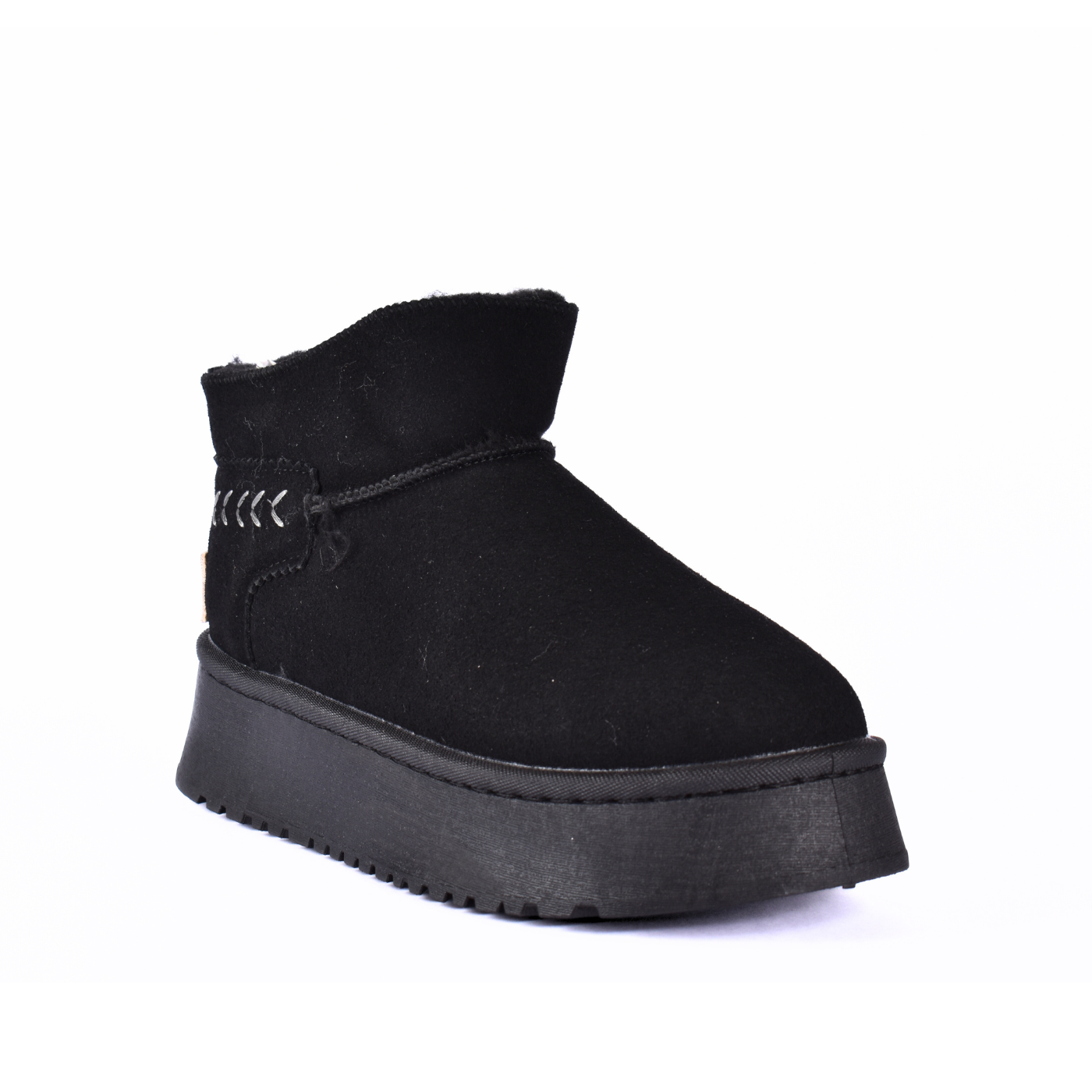 Platform Ankle Boots With Details