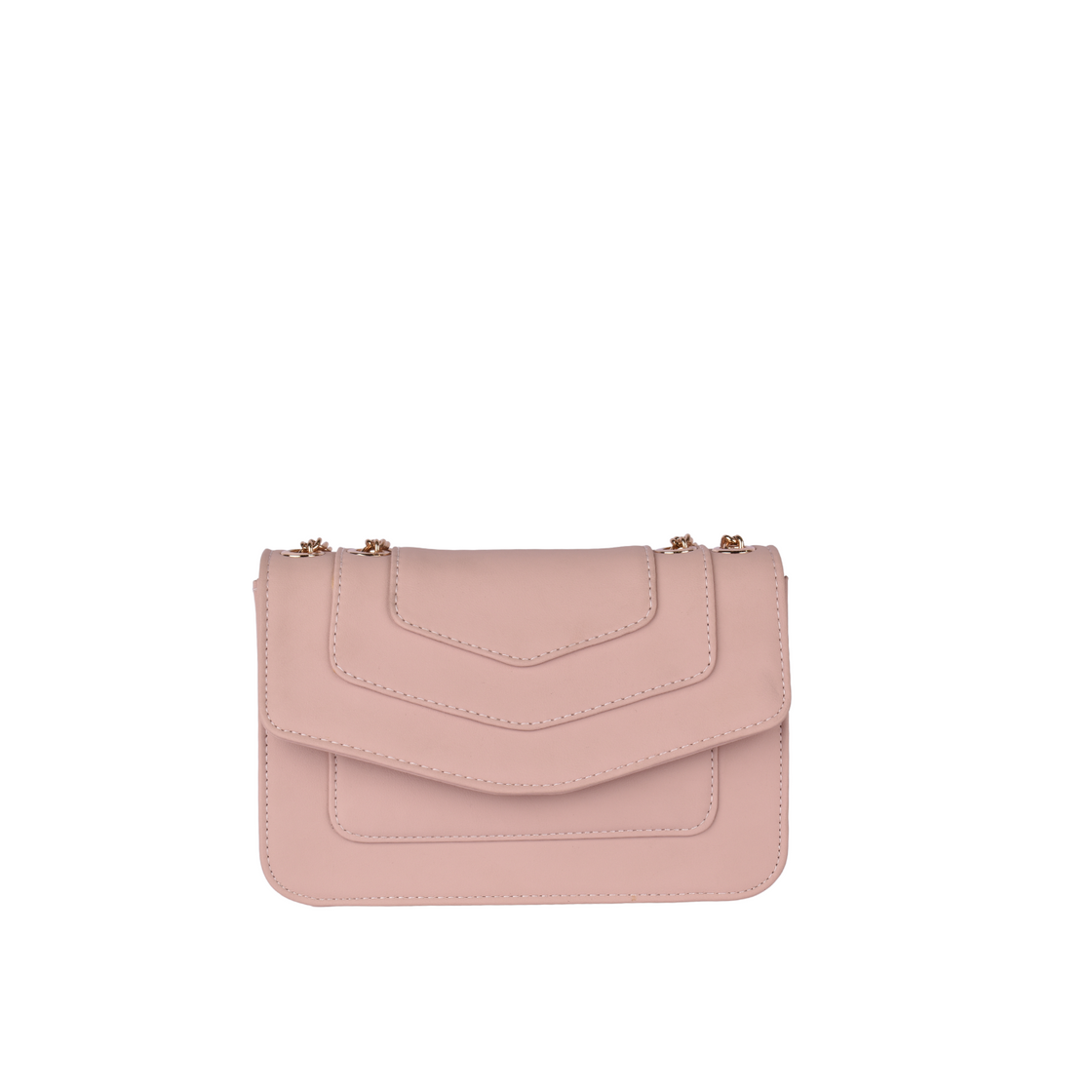 Basic Leather Shoulder Bag