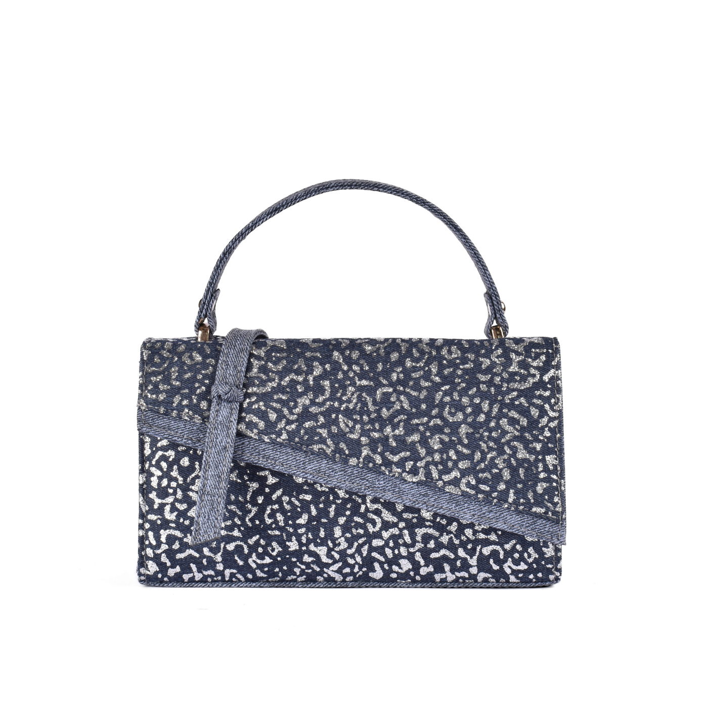 Embossed Leather Handbag Melouk