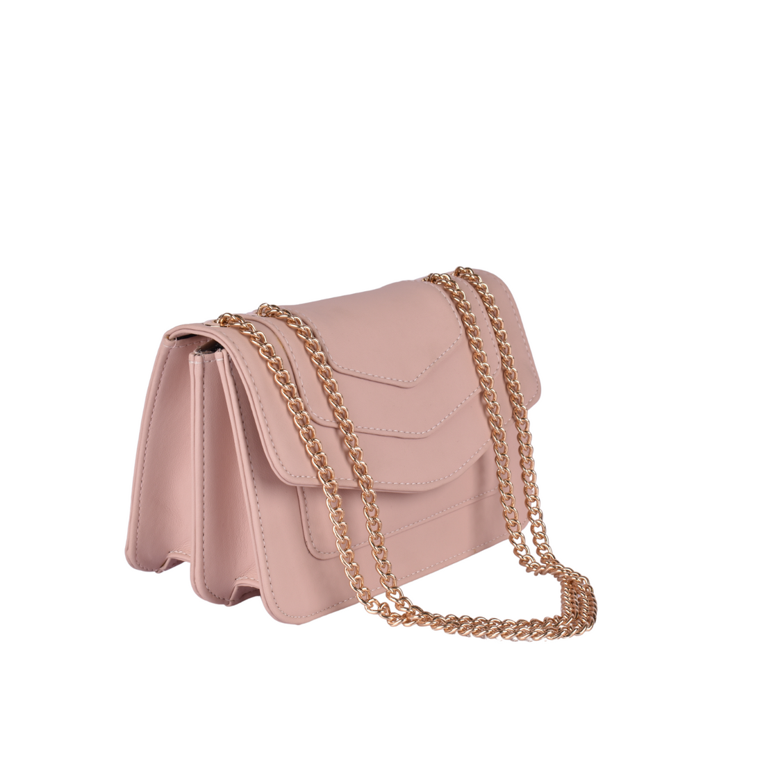 Basic Leather Shoulder Bag