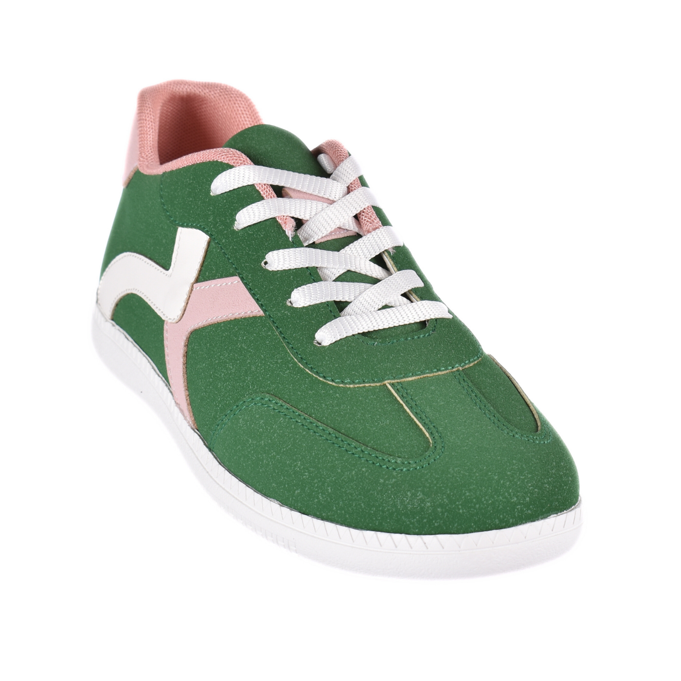 Comfy Flat Sneakers Green Melouk