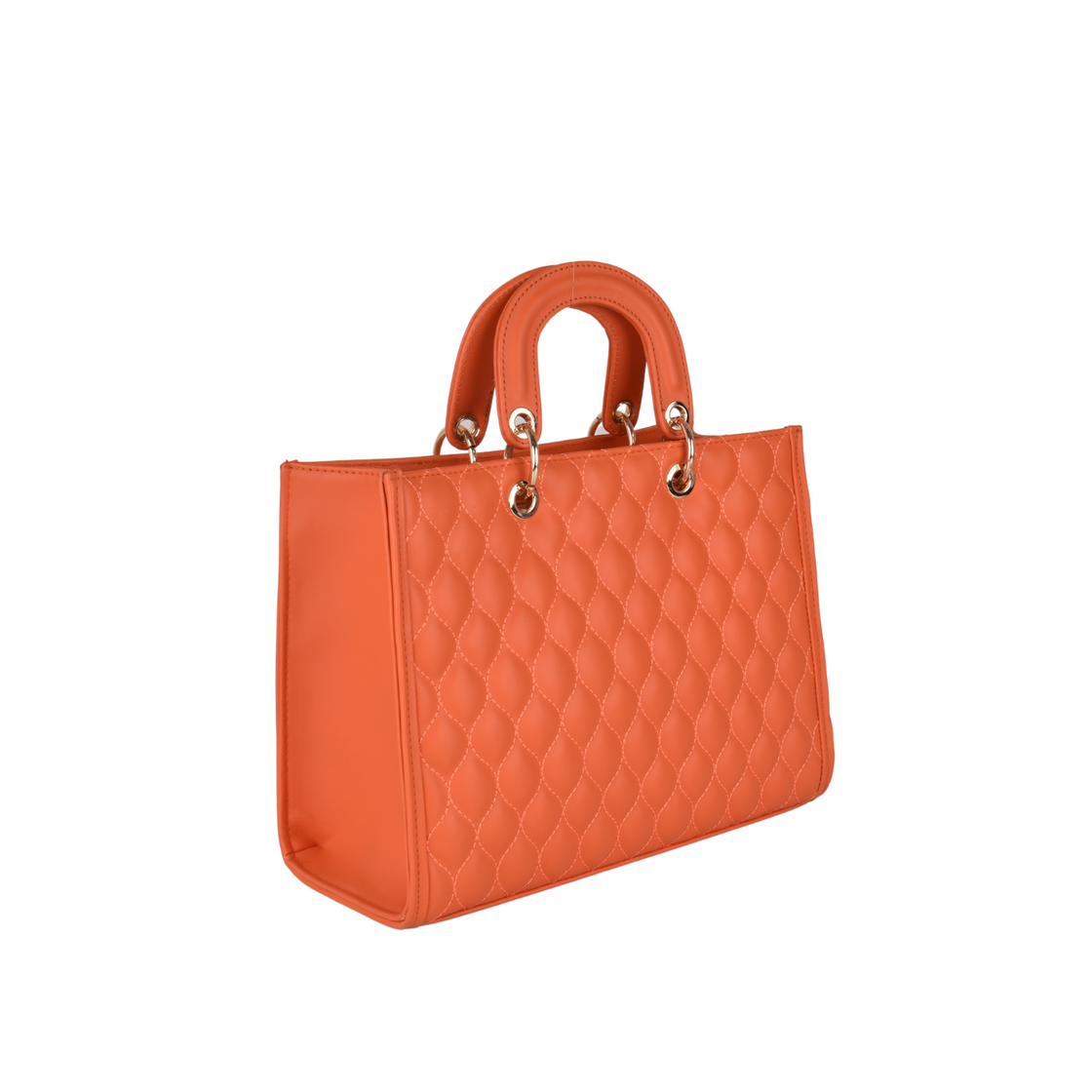 Lined Leather Handbag