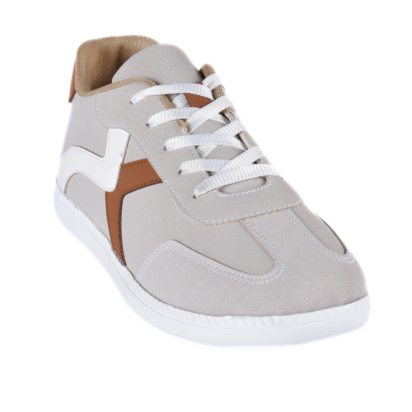 Comfy Flat Sneakers Beige Melouk
