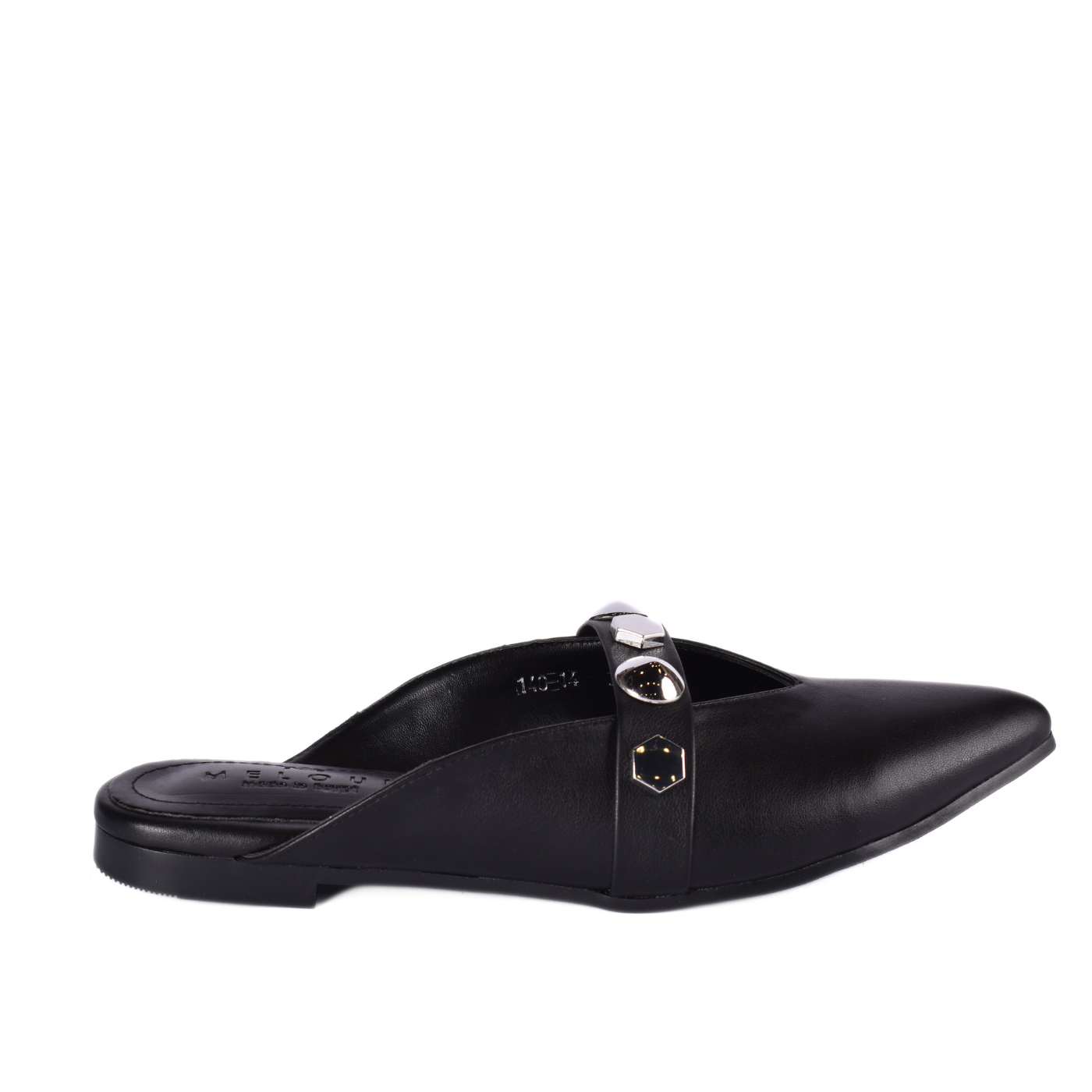 Ivory Flat Decorated Slipper