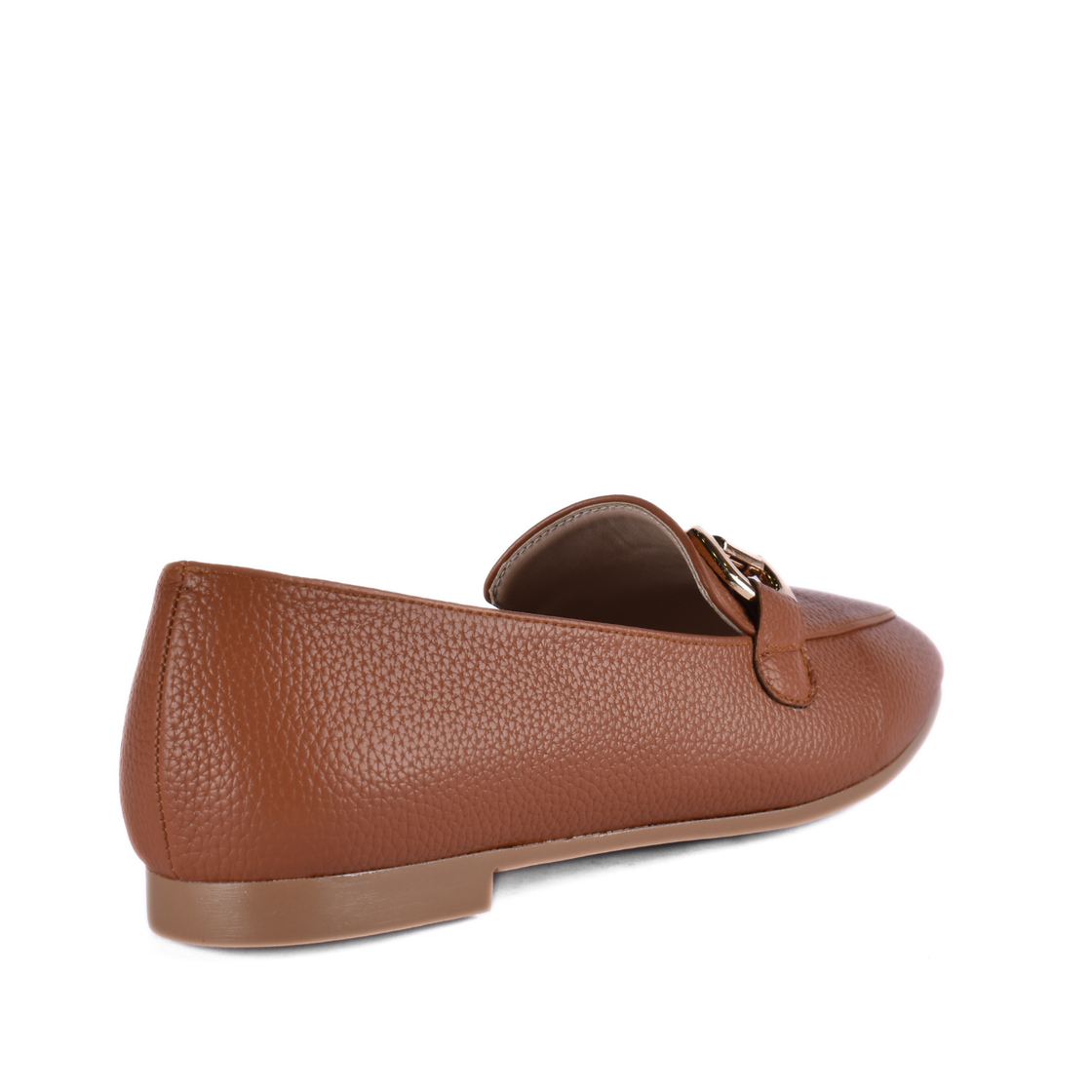 Basic Leather Shoe with Elastic Side