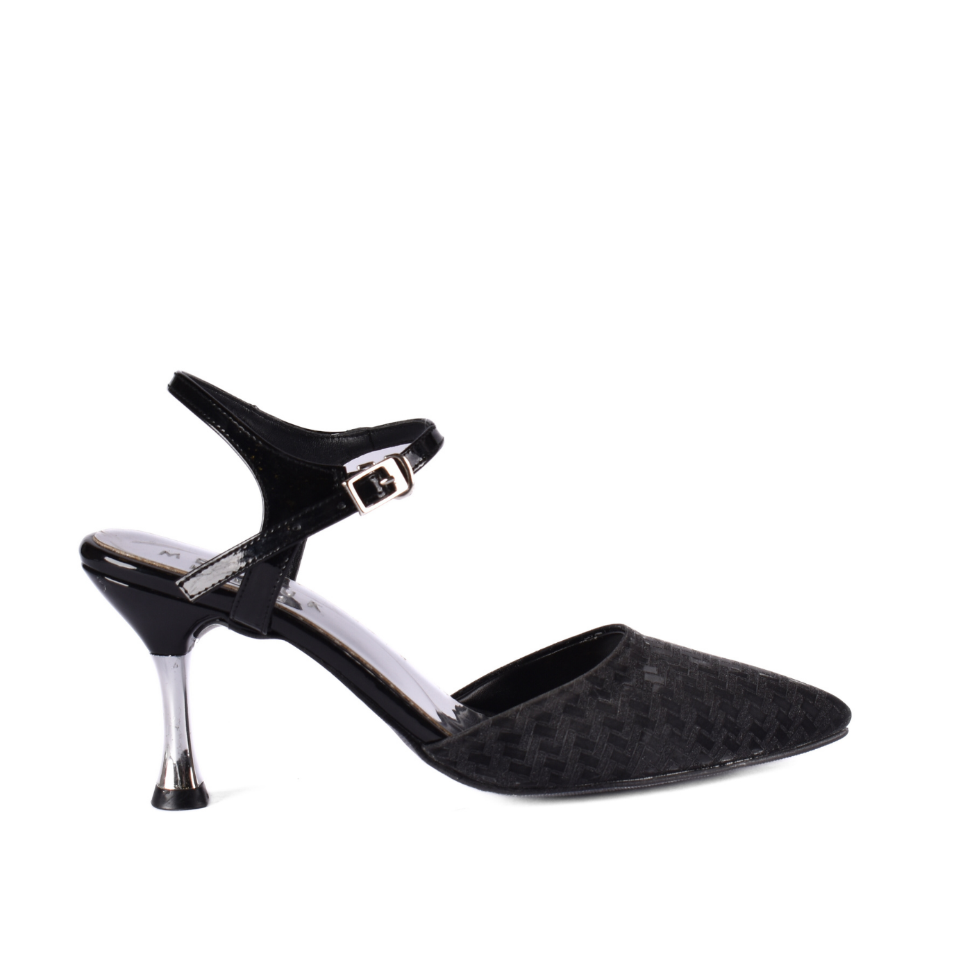 Decorative Pearls Pointed High Heels