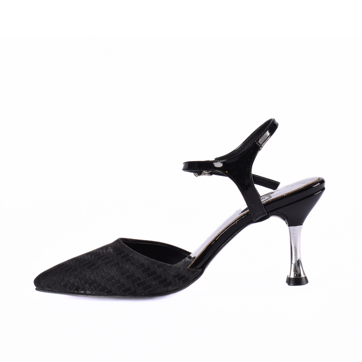 Decorative Pearls Pointed High Heels