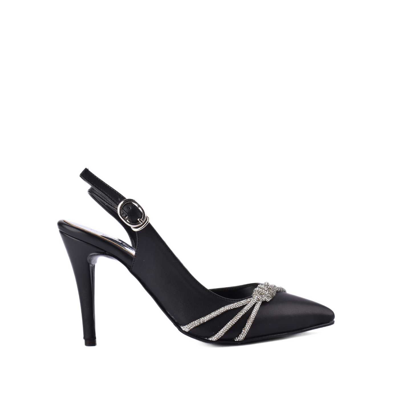 Stitched Details Pointed Pumps