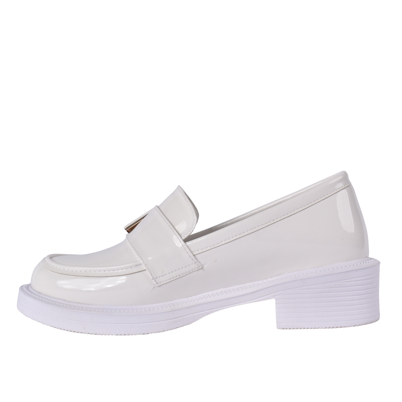 Chic Patent Loafer Shoes