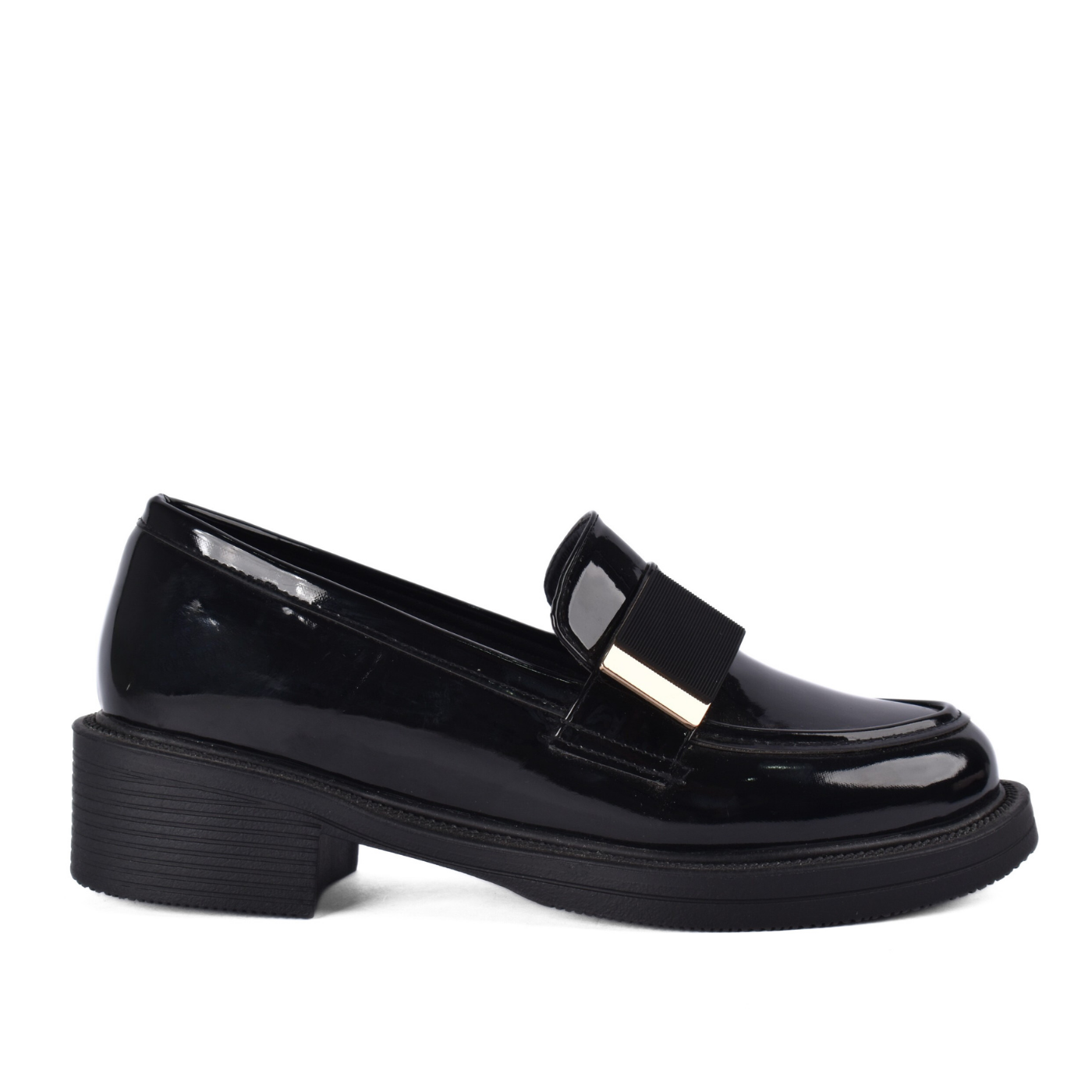 Chic Patent Loafer Shoes