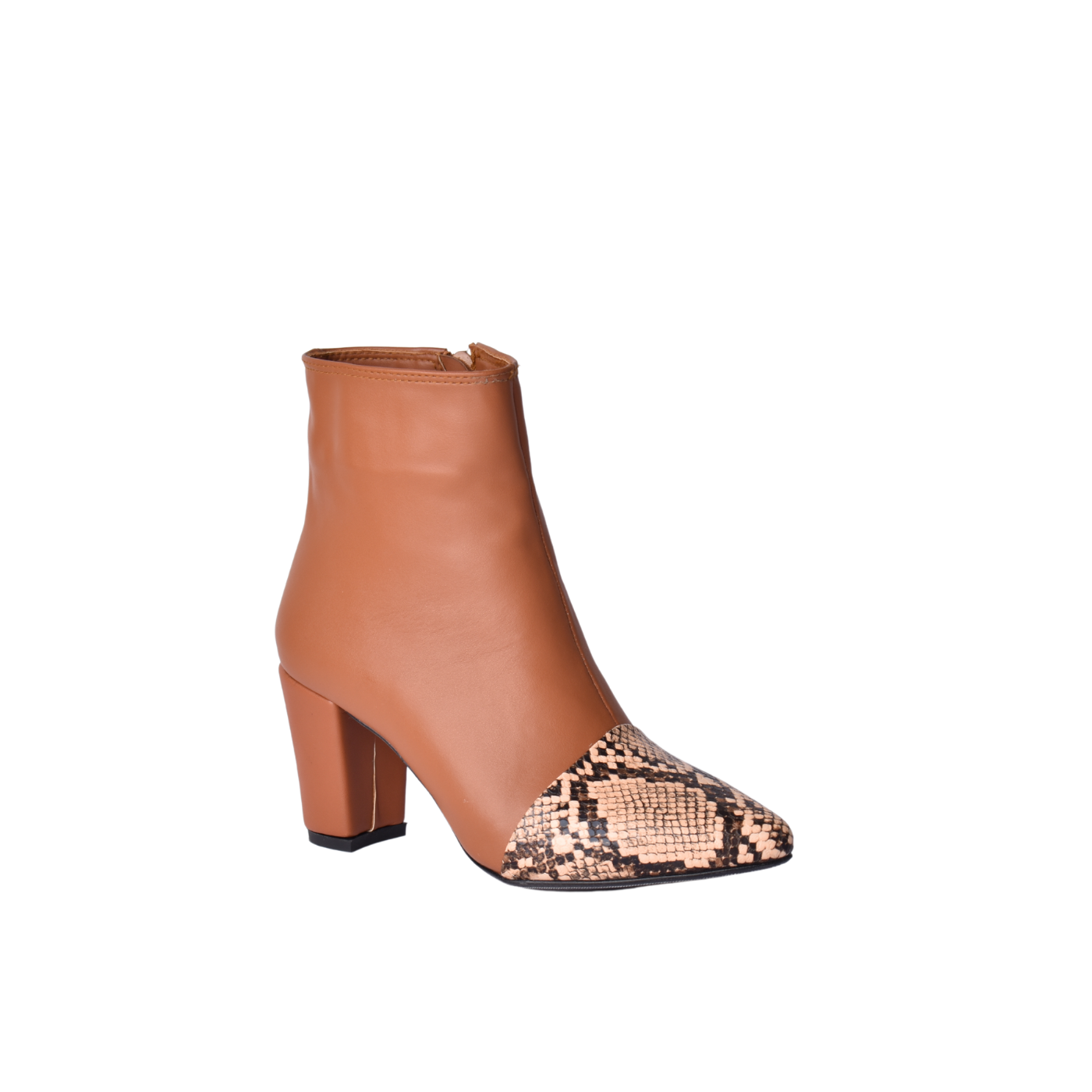 Leather Ankle Boots With Details