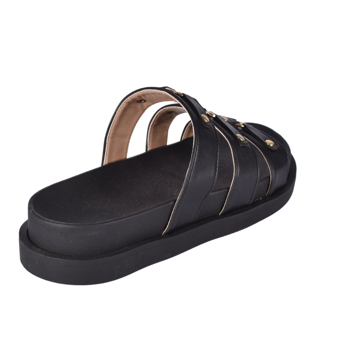 Rebal Buckle Slide Slipper Melouk