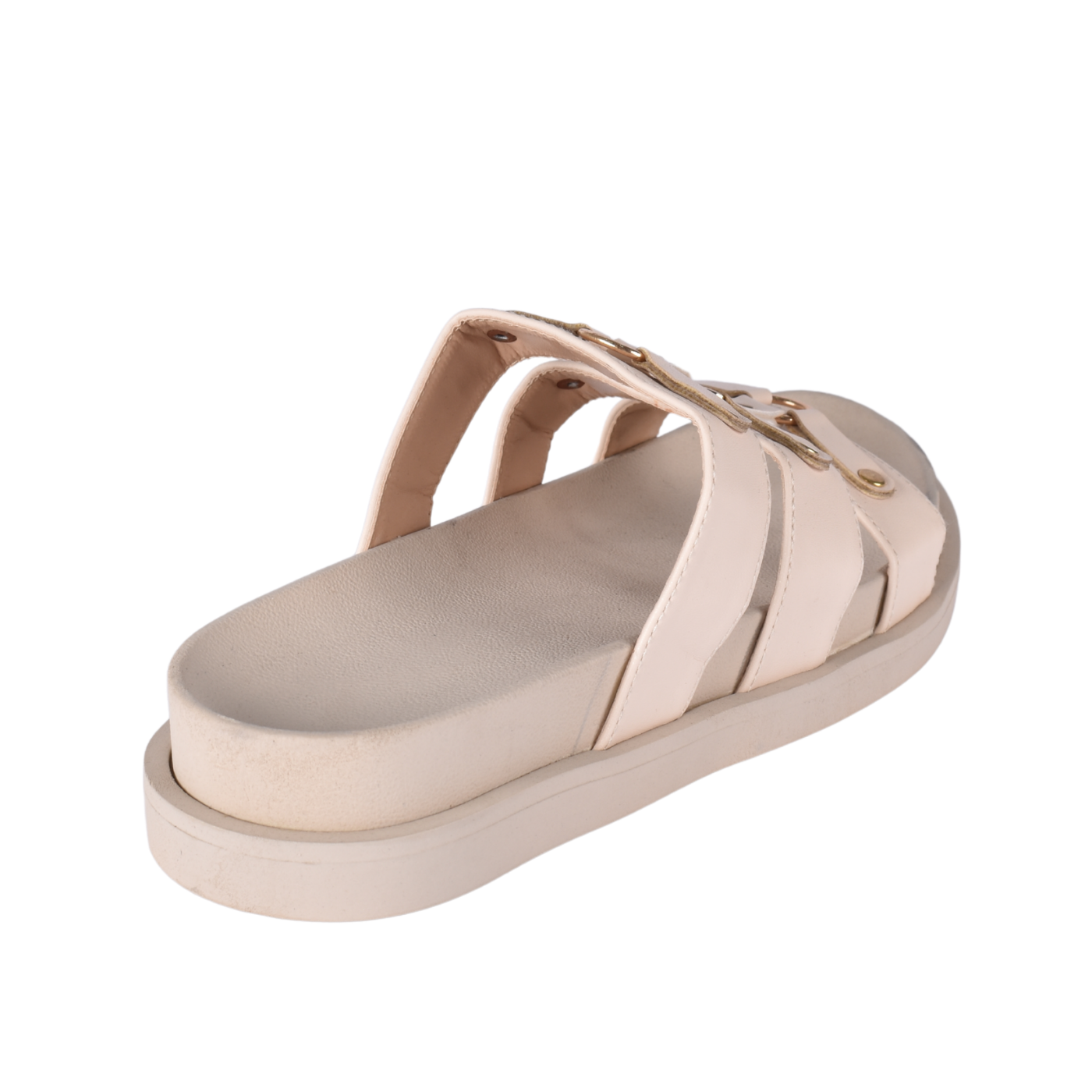 Rebal Buckle Slide Slipper Melouk