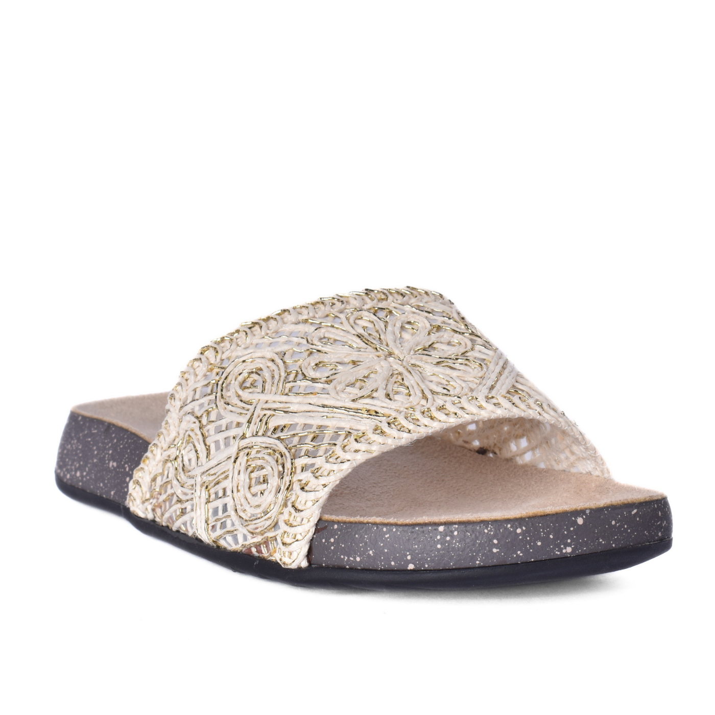 Trendy Slippers Lightweight White