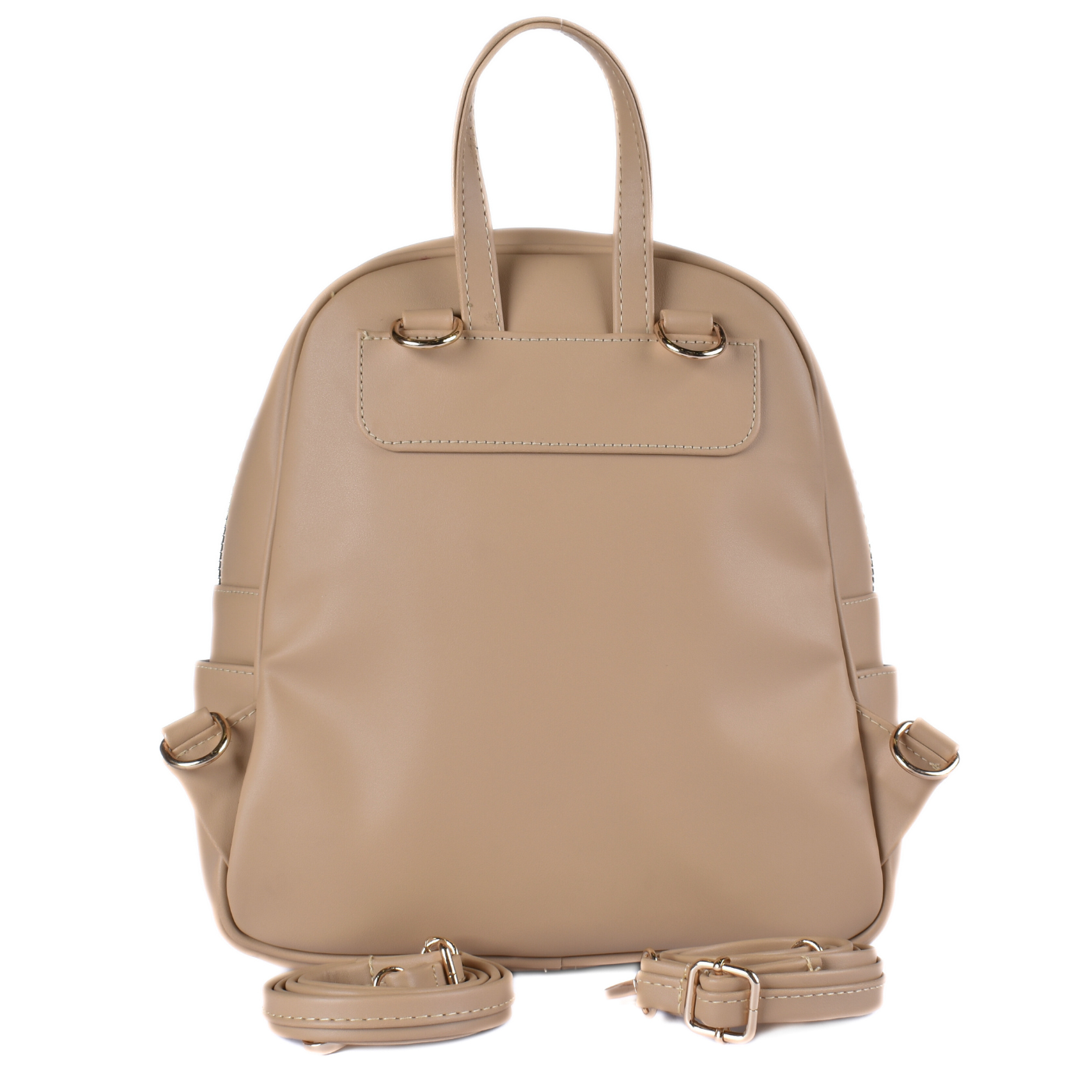 Lined Leather Backpack Bag Melouk